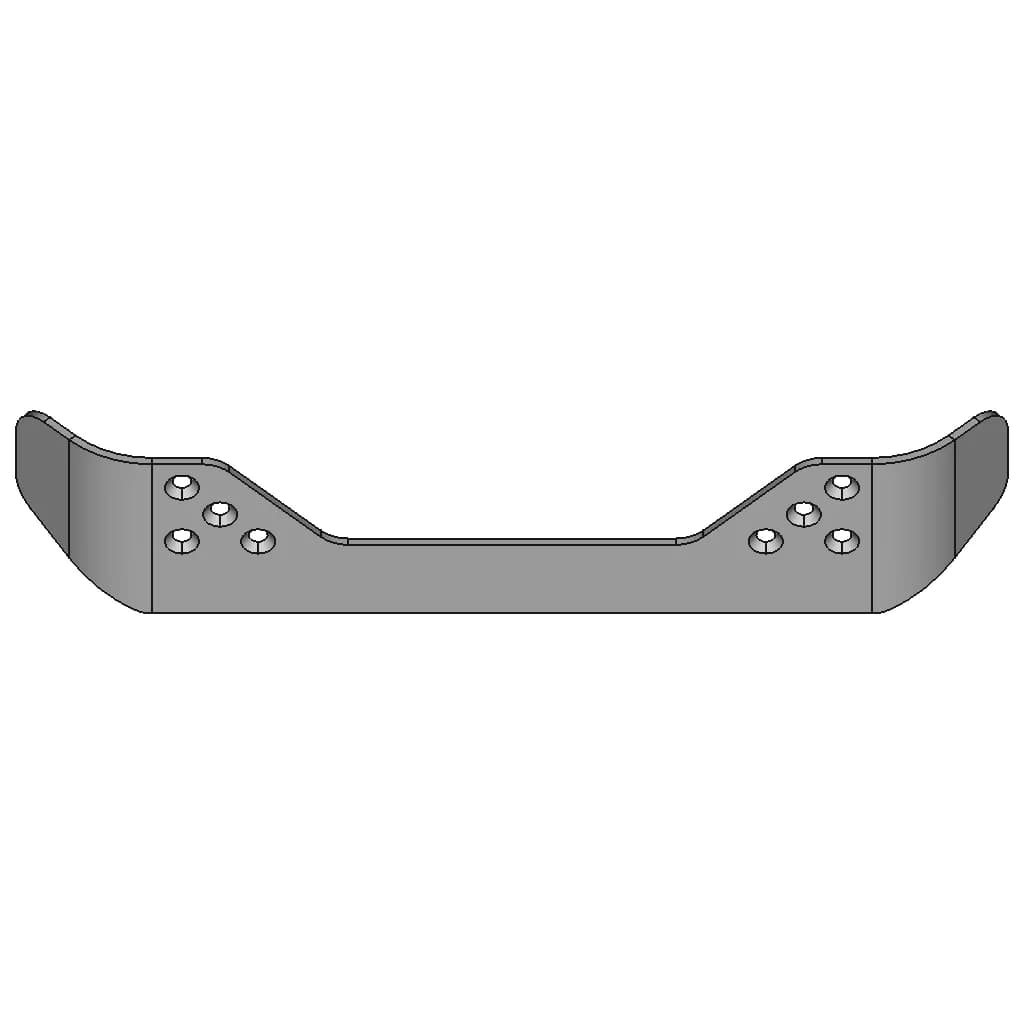 Hc Sr04 Ultrasonic Sensor Acrylic Holder 1 | Professional CAD Design_270_0_degree_snapshot