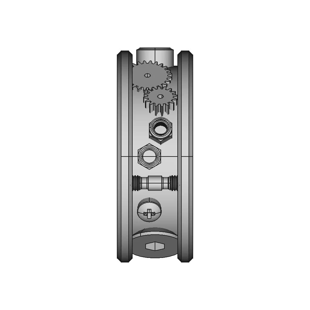 6 Million Subscribers Trophy 1 | Professional CAD Design_0_90_degree_snapshot