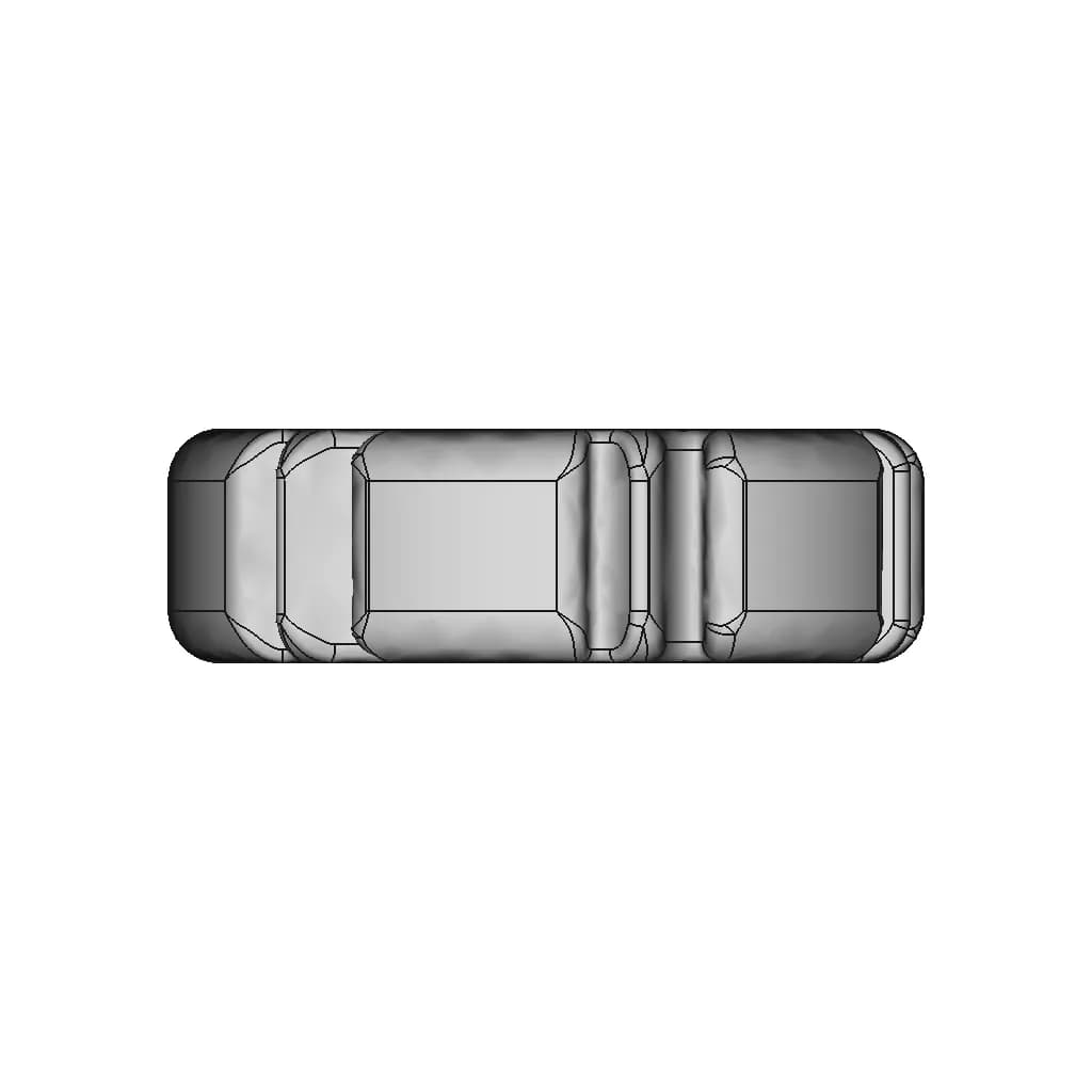 Arete De Hoja 1 | Professional CAD Design_90_0_degree_snapshot