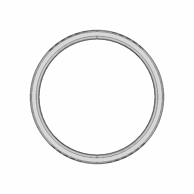 Brass Wedding Ring 1 | Professional CAD Design
