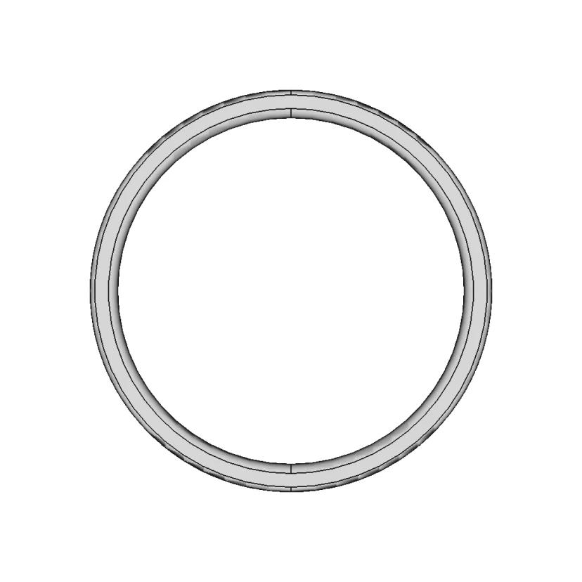 Brass Wedding Ring 1 | Professional CAD Design