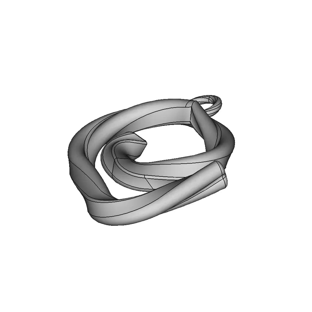 Cnc Key Ring 1 | Professional CAD Design_60_30_degree_snapshot