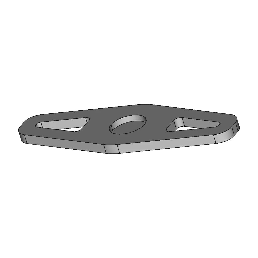 3D Printable Heartin Key Chain 1 | Professional CAD Design_60_30_degree_snapshot