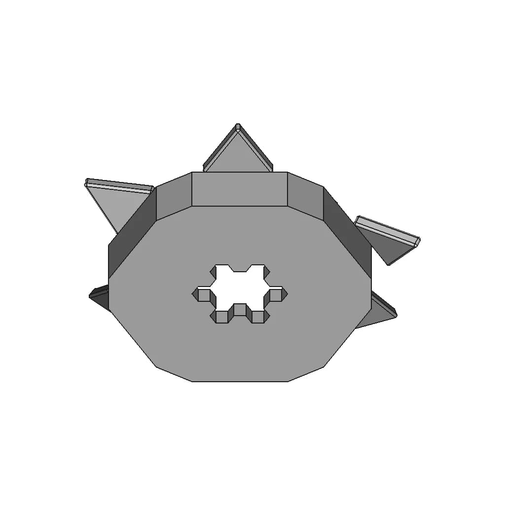 Masq 1 | Professional CAD Design_90_0_degree_snapshot