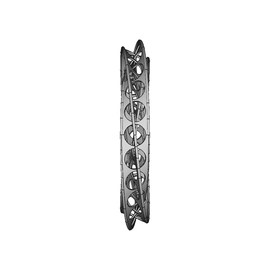 Marquise Shape Gem 1 | Professional CAD Design_0_90_degree_snapshot