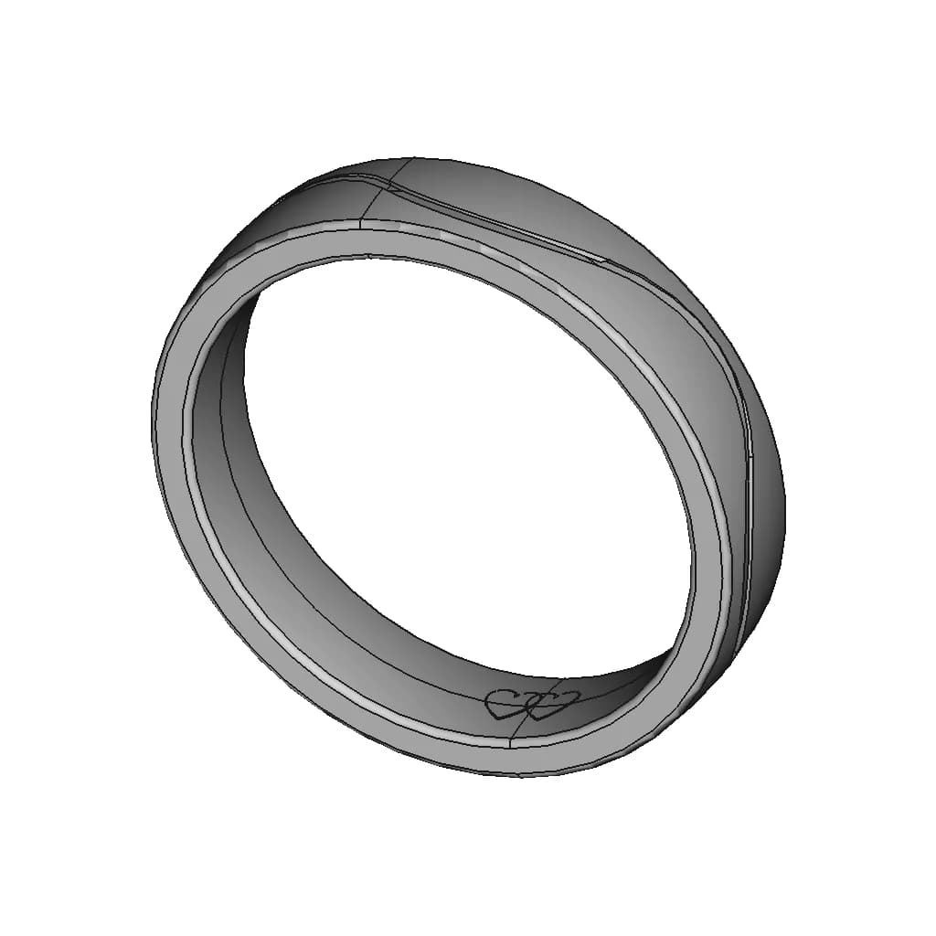 Wedding Ring Collection 1 | Professional CAD Design_60_30_degree_snapshot