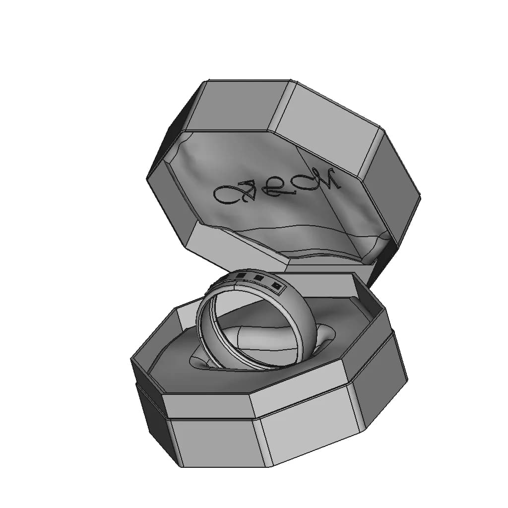 Lovely Ring 1 | Professional CAD Design_60_30_degree_snapshot