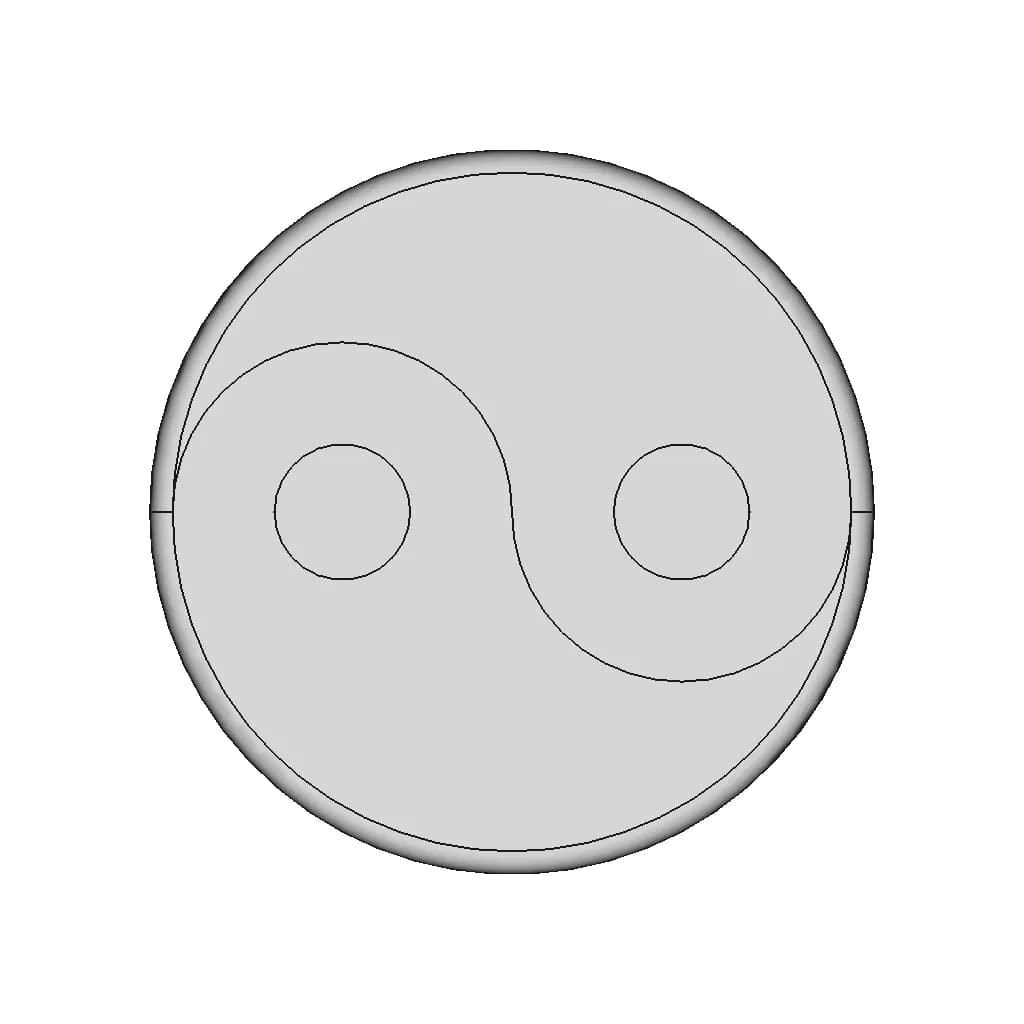 Tribal Dragon 1 | Professional CAD Design_0_0_degree_snapshot