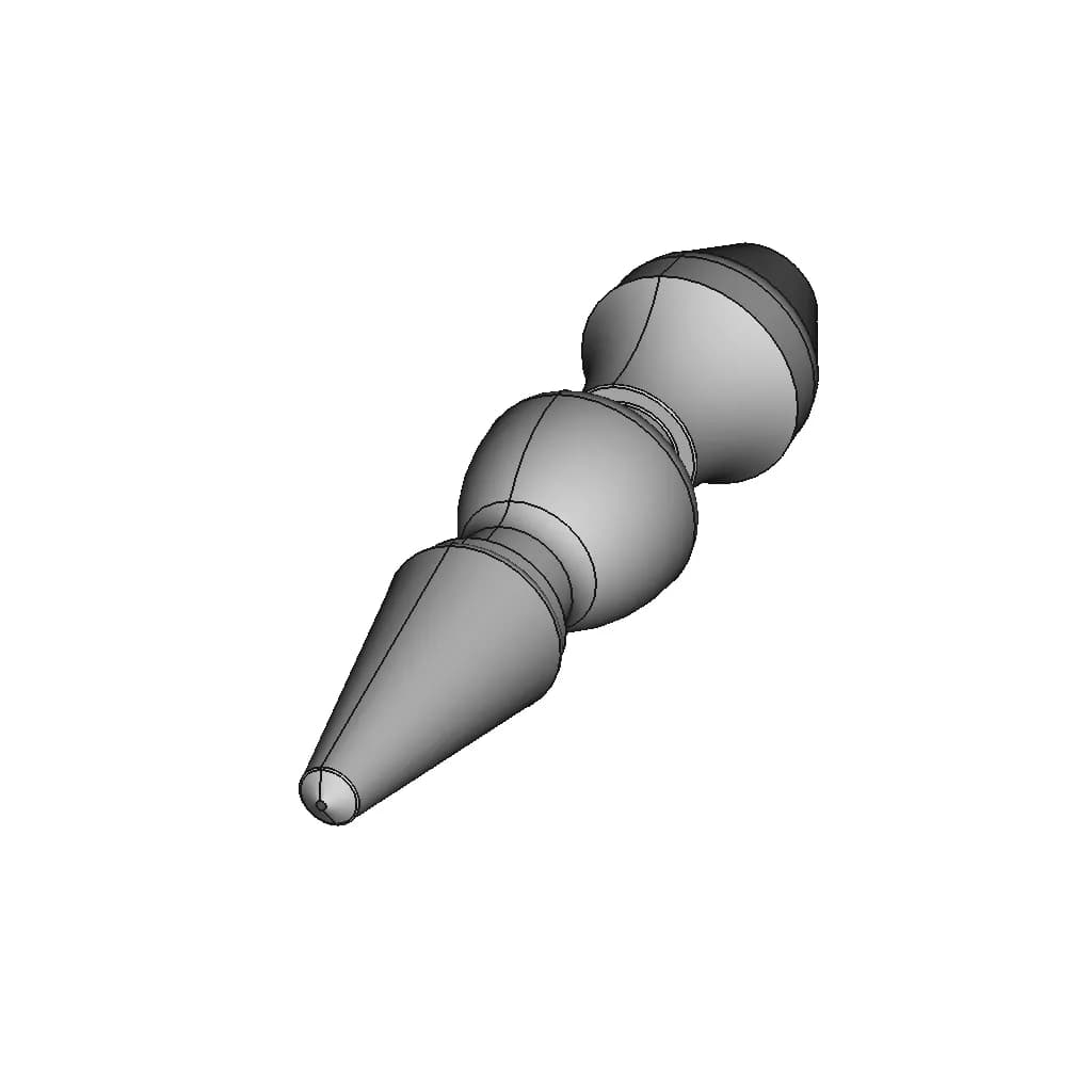 Butterfly Mating Dance Arm Bracelet 1 | Professional CAD Design_60_30_degree_snapshot