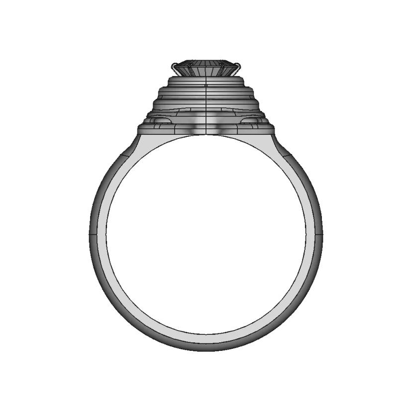 Indented Pendant 1 | Professional CAD Design
