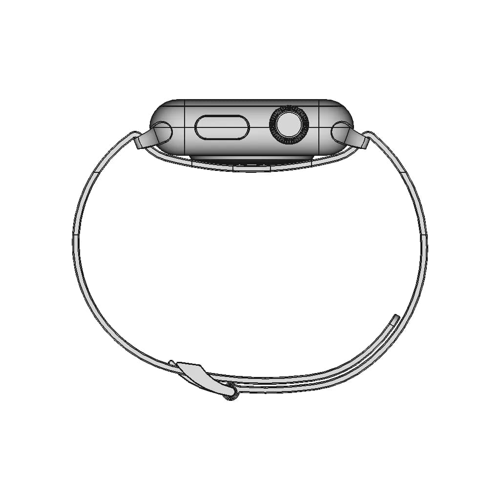 Piston Clock 1 | Professional CAD Design_0_90_degree_snapshot