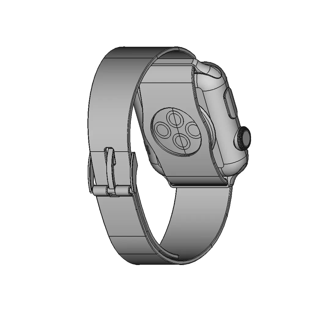 Piston Clock 1 | Professional CAD Design_60_30_degree_snapshot