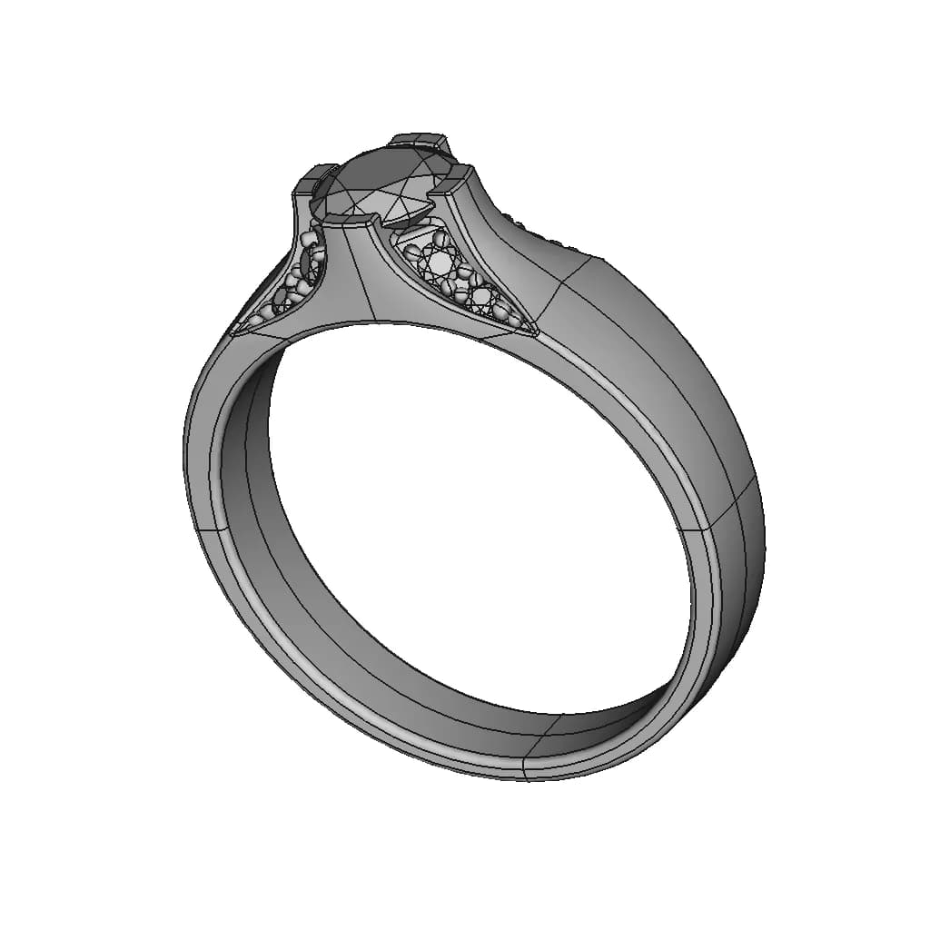 Ball Diamond 1 | Professional CAD Design_60_30_degree_snapshot
