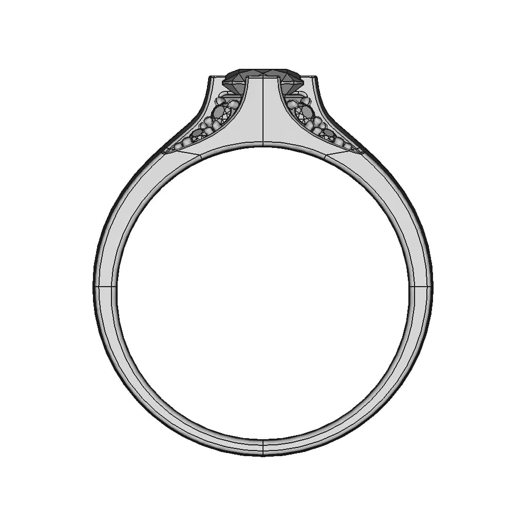 Ball Diamond 1 | Professional CAD Design_90_0_degree_snapshot