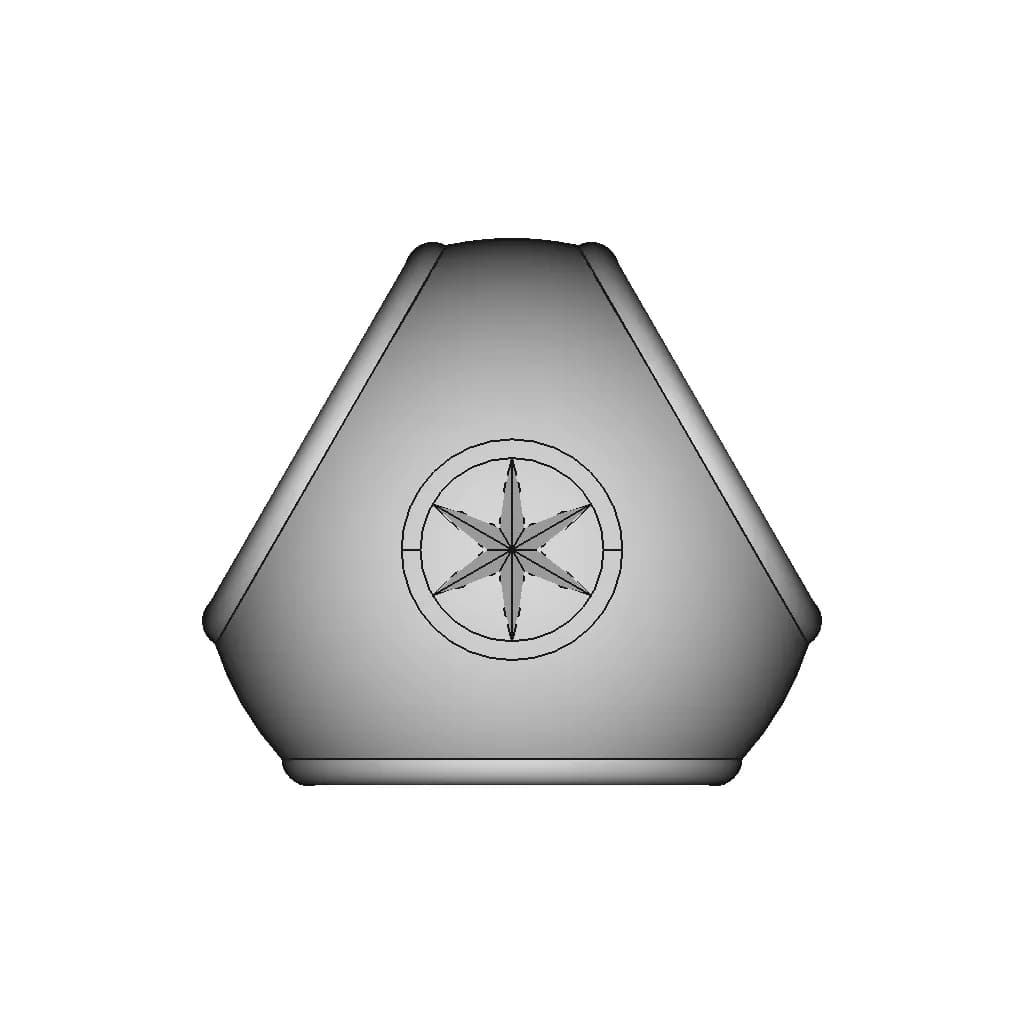 Ankh Cross 1 | Professional CAD Design_270_0_degree_snapshot