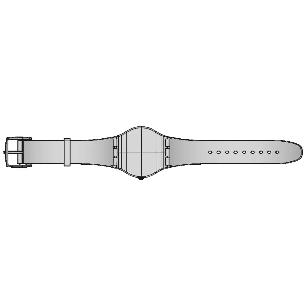 Panda Keychain 1 | Professional CAD Design_90_0_degree_snapshot
