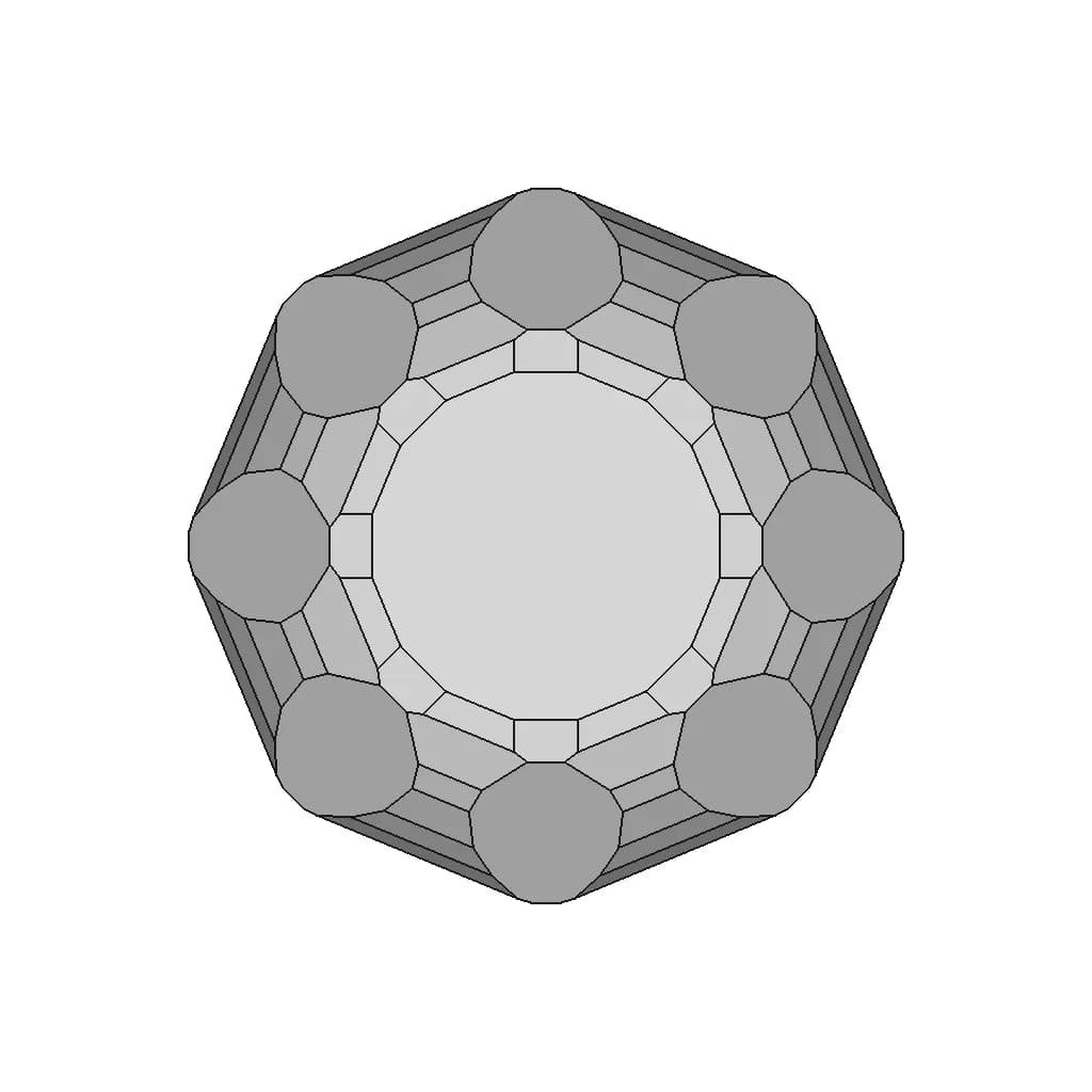 Pendant With Diamonds And Garnet 1 | Professional CAD Design_0_0_degree_snapshot