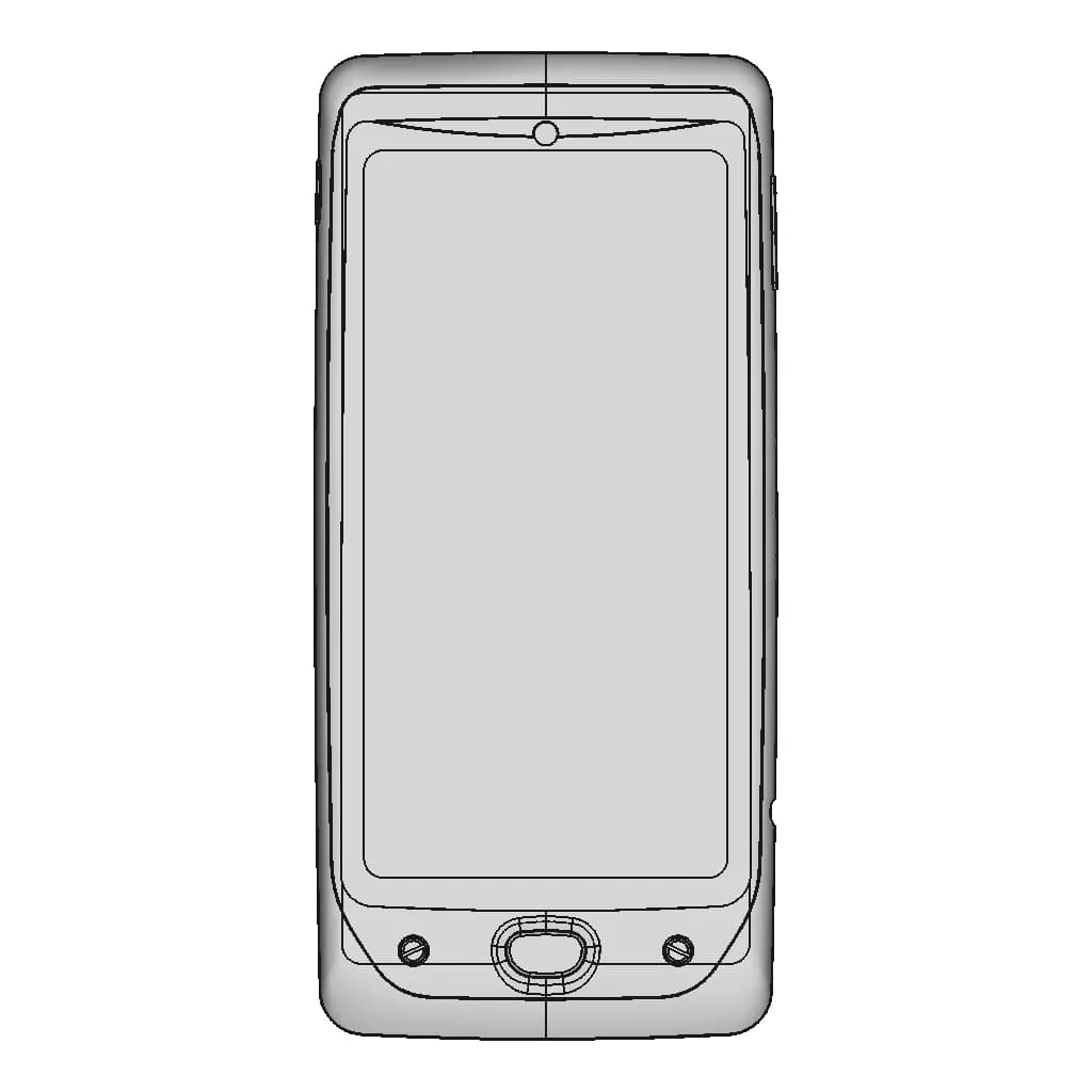 Luxury Smartphone 1 | Professional CAD Design_270_0_degree_snapshot