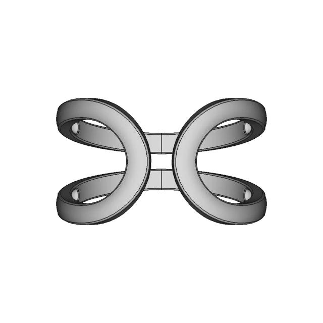 Lady Ring With Diamonds 1 | Professional CAD Design