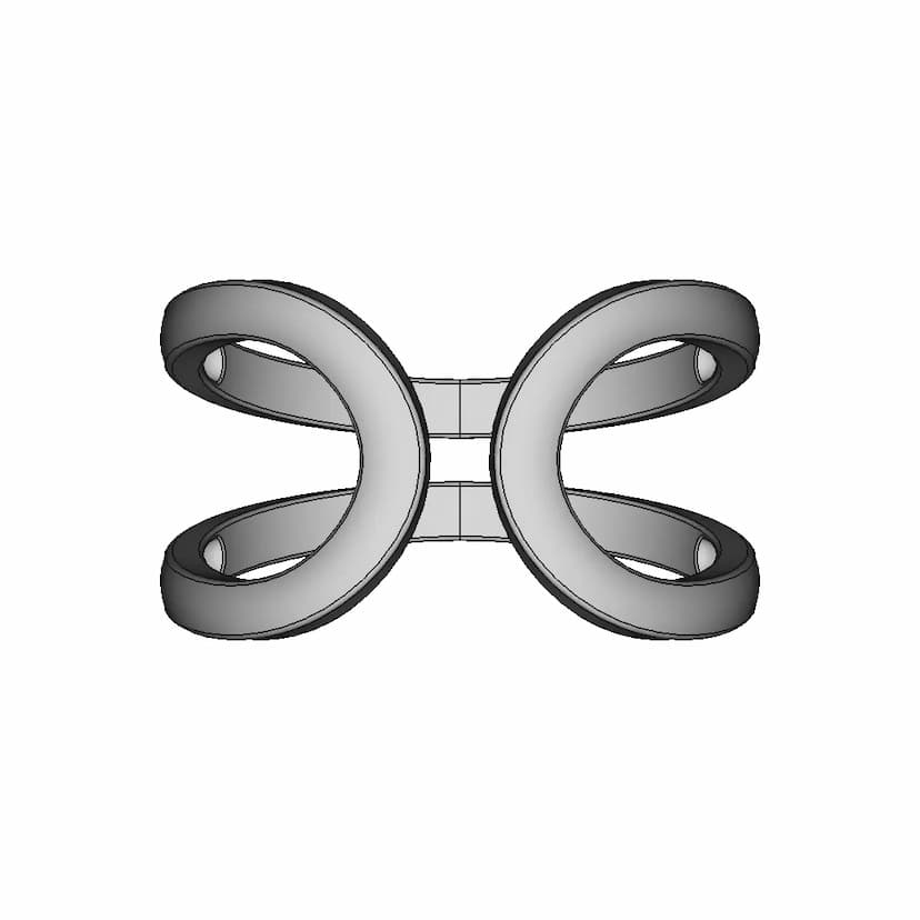 Lady Ring With Diamonds 1 | Professional CAD Design