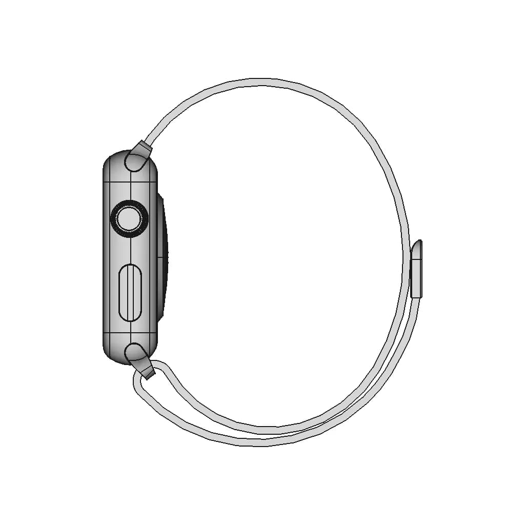 Chain Ring In Steel Inv 2014 1 | Professional CAD Design_0_90_degree_snapshot