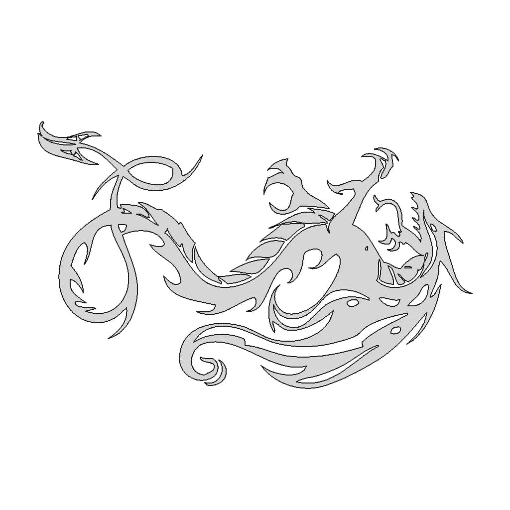Pegasus Logo 1 | Professional CAD Design_0_270_degree_snapshot