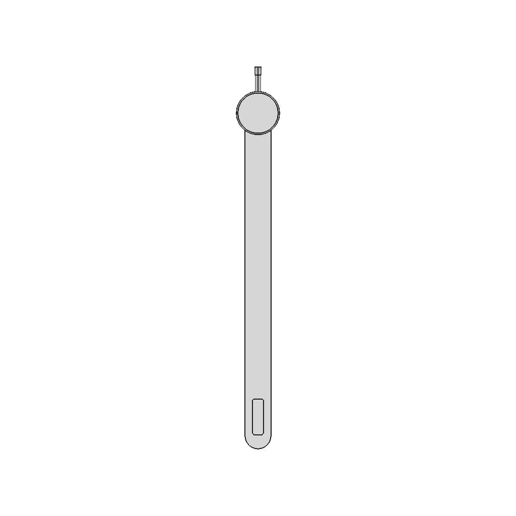 Gunpowder Hanger Pin 1 | Professional CAD Design_0_0_degree_snapshot