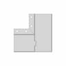 Symmetric Door Hinge For Entry Doors Free Cad Model 1 | Professional CAD Design_0_90_degree_snapshot