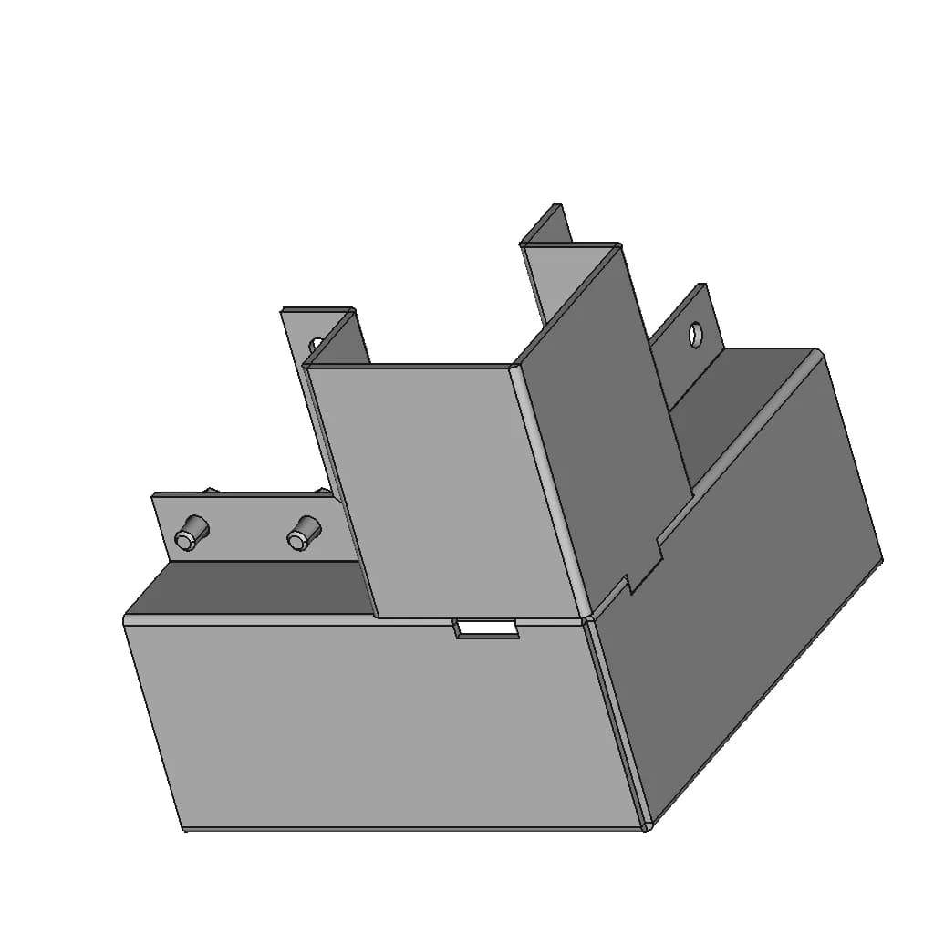 Symmetric Door Hinge For Entry Doors Free Cad Model 1 | Professional CAD Design_60_30_degree_snapshot
