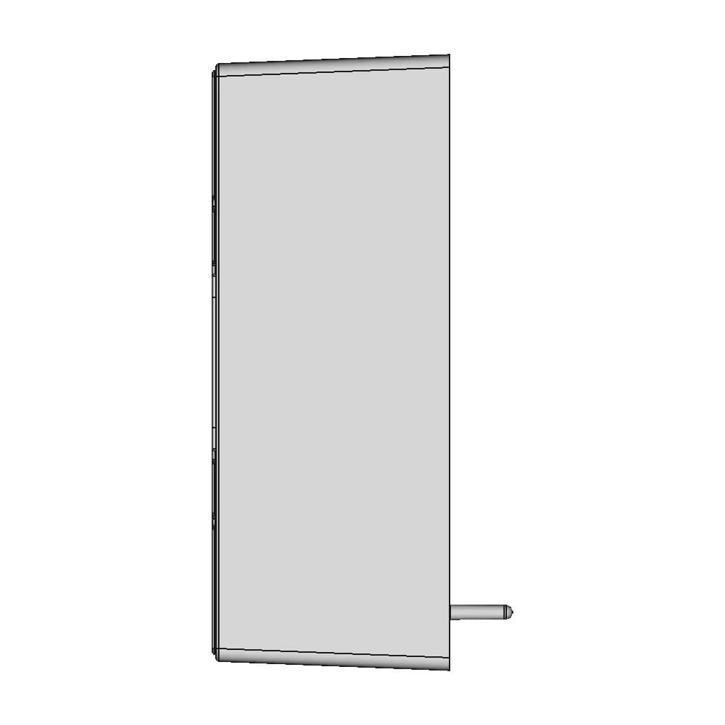 Electric Dropbolt Door Lock Key Mortise Lock Latch 1 | Professional CAD Design_0_270_degree_snapshot