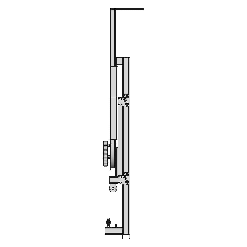 Warehouse Building External Airlock Frame 1 | Professional CAD Design_0_270_degree_snapshot