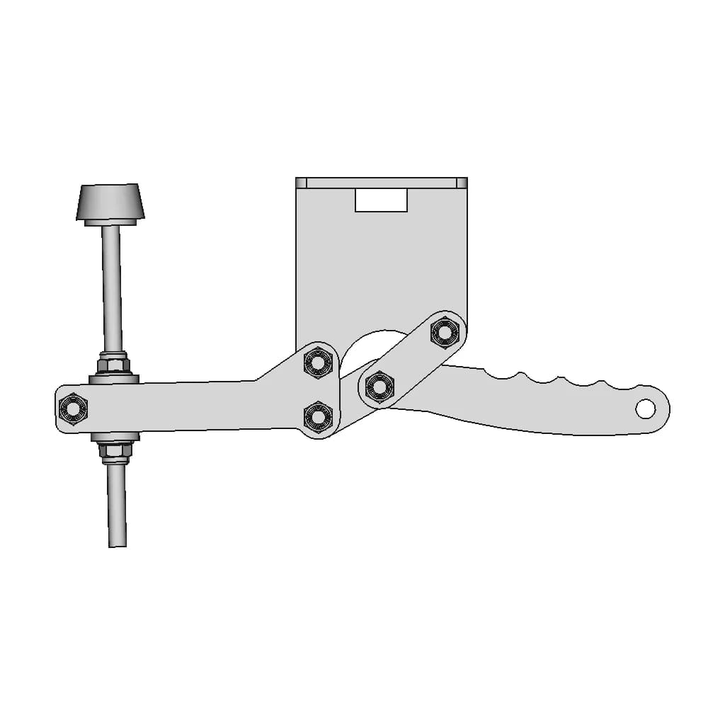 Industrial Steel Stair 3D Cad Model Step File 1 | Professional CAD Design_270_0_degree_snapshot