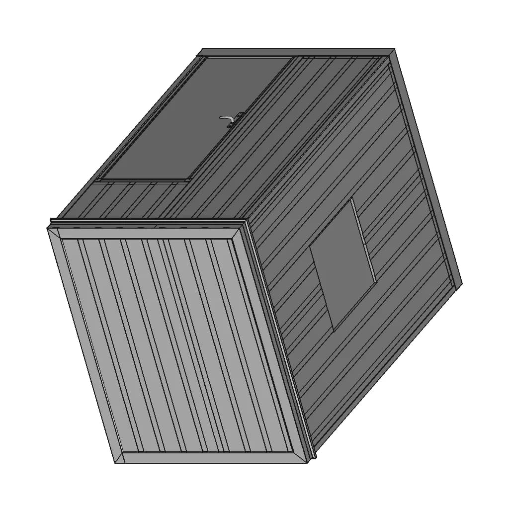 Garage Door Sectional 1 | Professional CAD Design_60_30_degree_snapshot