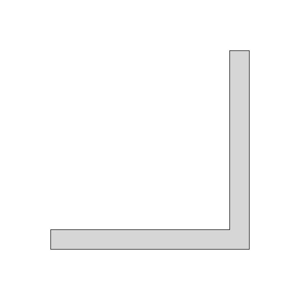 Biltema 19 610 Angle Bracket 90 X 90 X 40 | Professional CAD Design_0_90_degree_snapshot