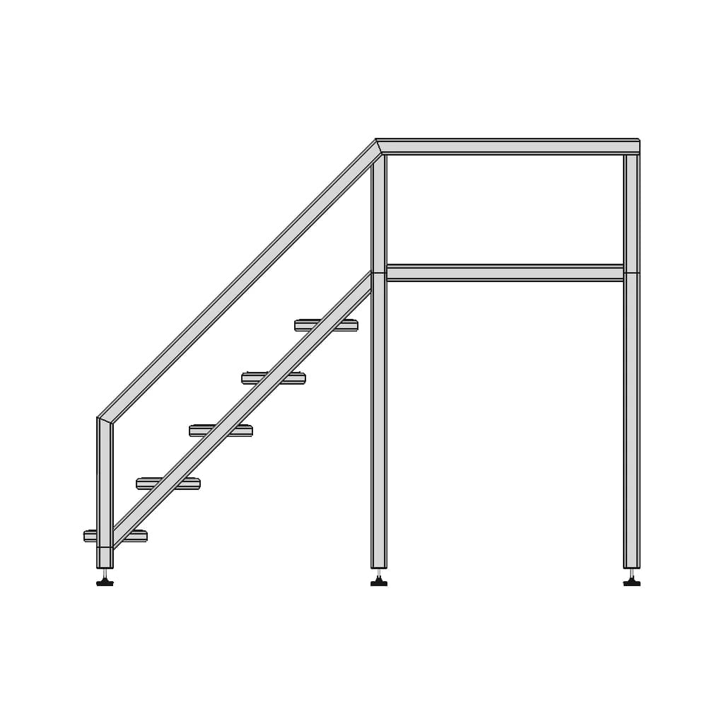 Mesa Para Jardin Modelo Rombo 1 | Professional CAD Design_0_0_degree_snapshot