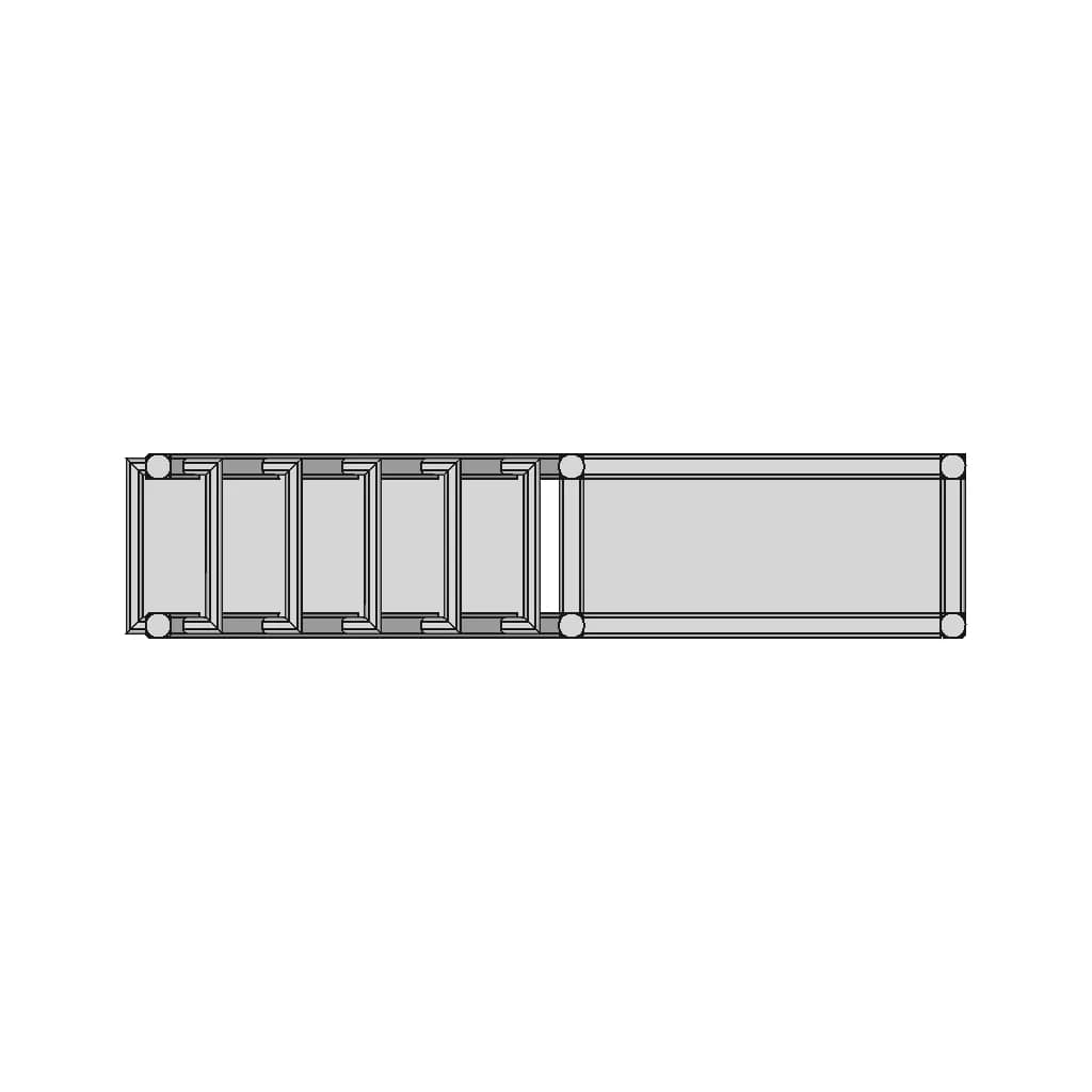 Mesa Para Jardin Modelo Rombo 1 | Professional CAD Design_90_0_degree_snapshot