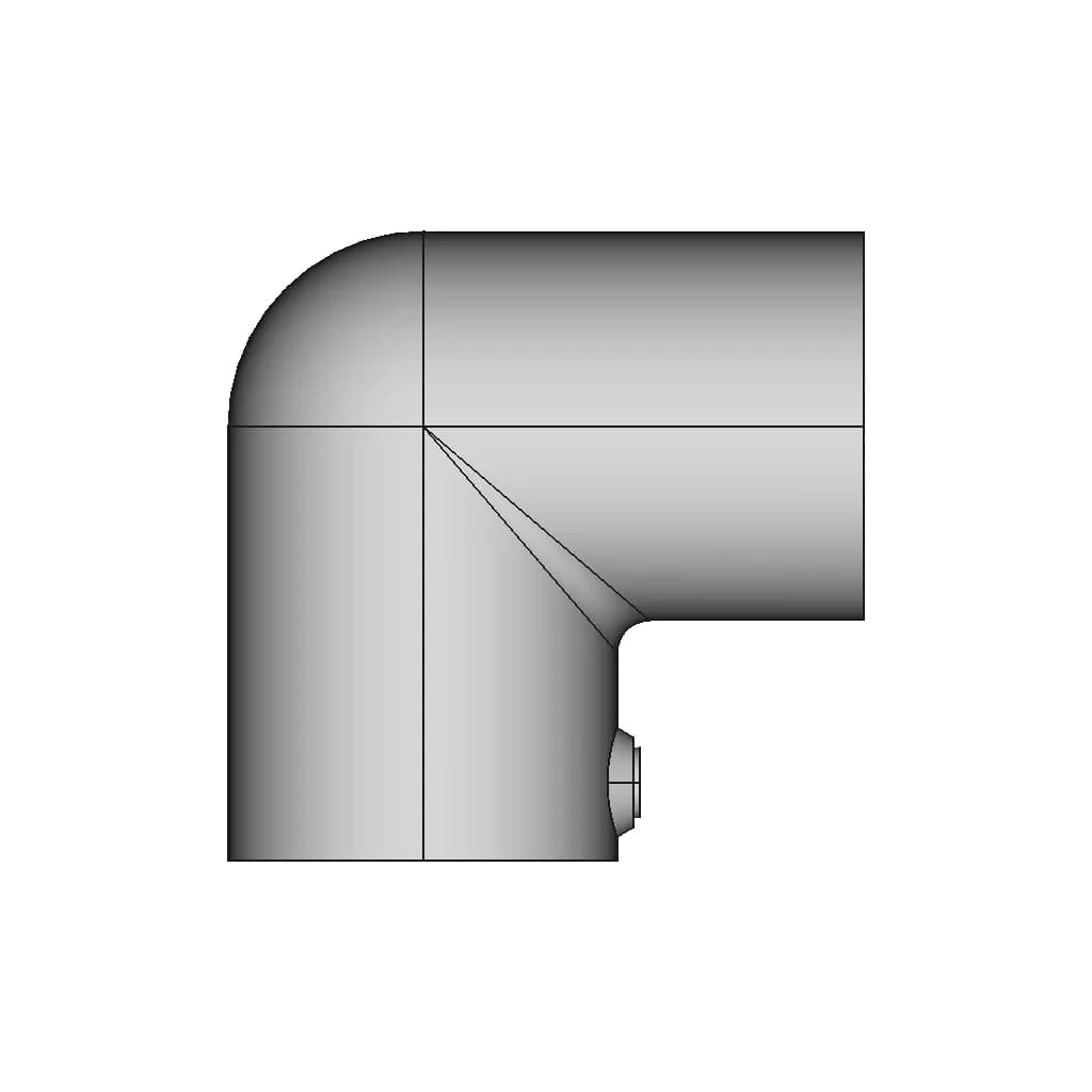 10 8 2 Way Tee 1 | Professional CAD Design_0_0_degree_snapshot