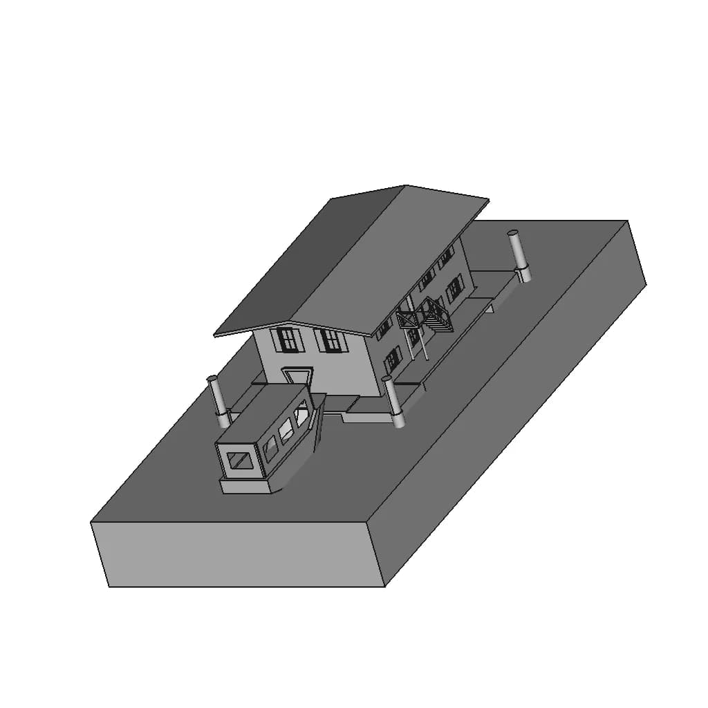 Ymca Woodbox 1 | Professional CAD Design_60_30_degree_snapshot