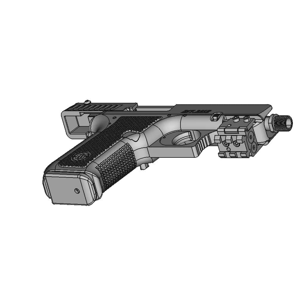 Hydraulic Polyp Scrap Metal 2 | Professional CAD Design_60_30_degree_snapshot