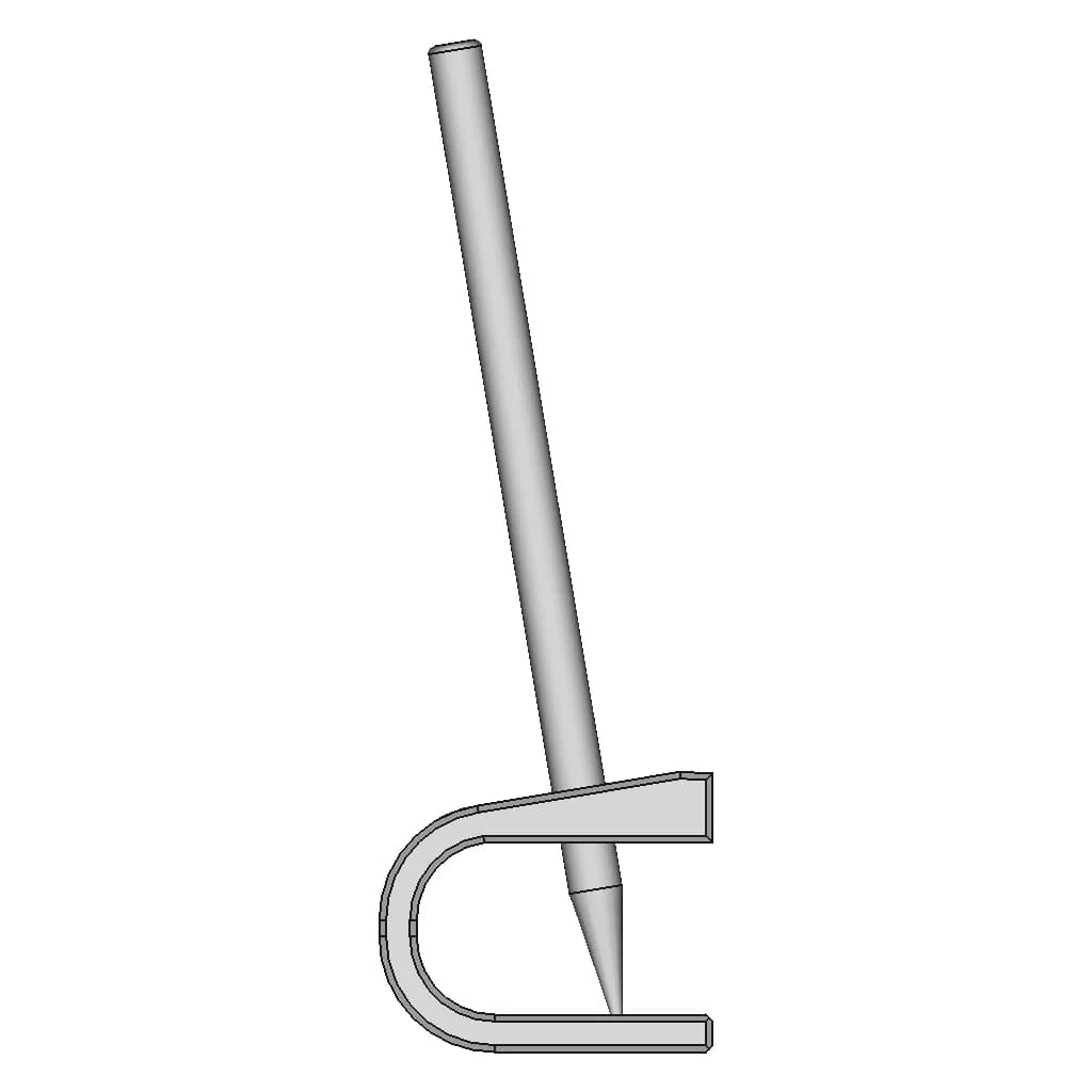 Landing With Stairs 1 | Professional CAD Design_0_0_degree_snapshot
