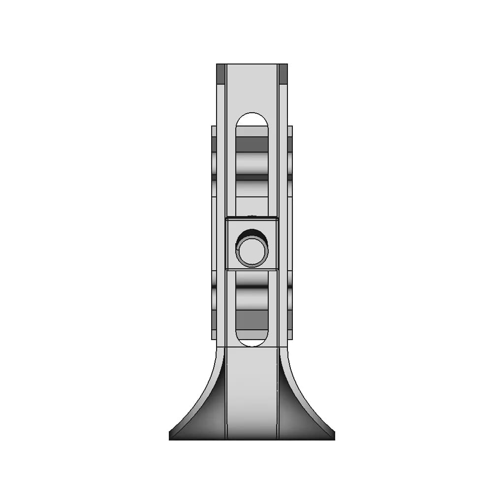 Wide Flange Beam Steel 1 | Professional CAD Design_90_0_degree_snapshot