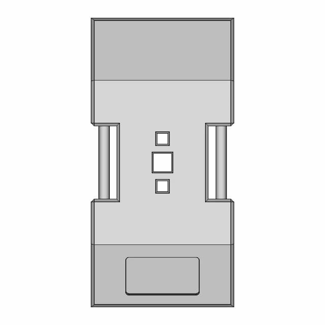 Tilting Aluminum Melting Furnace Door 1 | Professional CAD Design