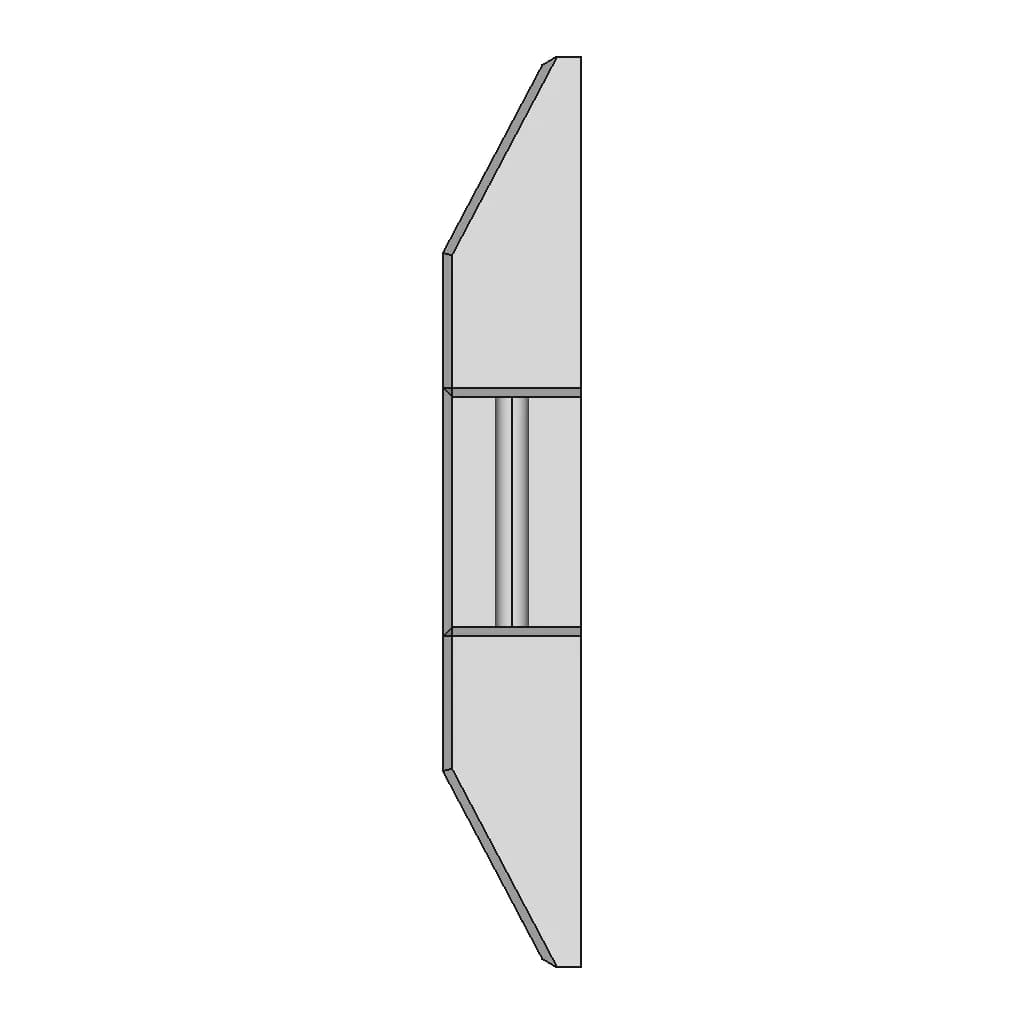 Tilting Aluminum Melting Furnace Door 1 | Professional CAD Design_0_90_degree_snapshot