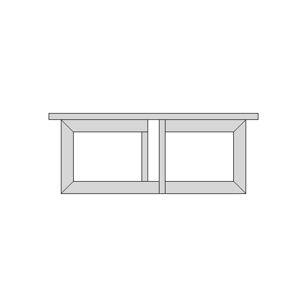Alternating Tread Stair 1 | Professional CAD Design_0_90_degree_snapshot