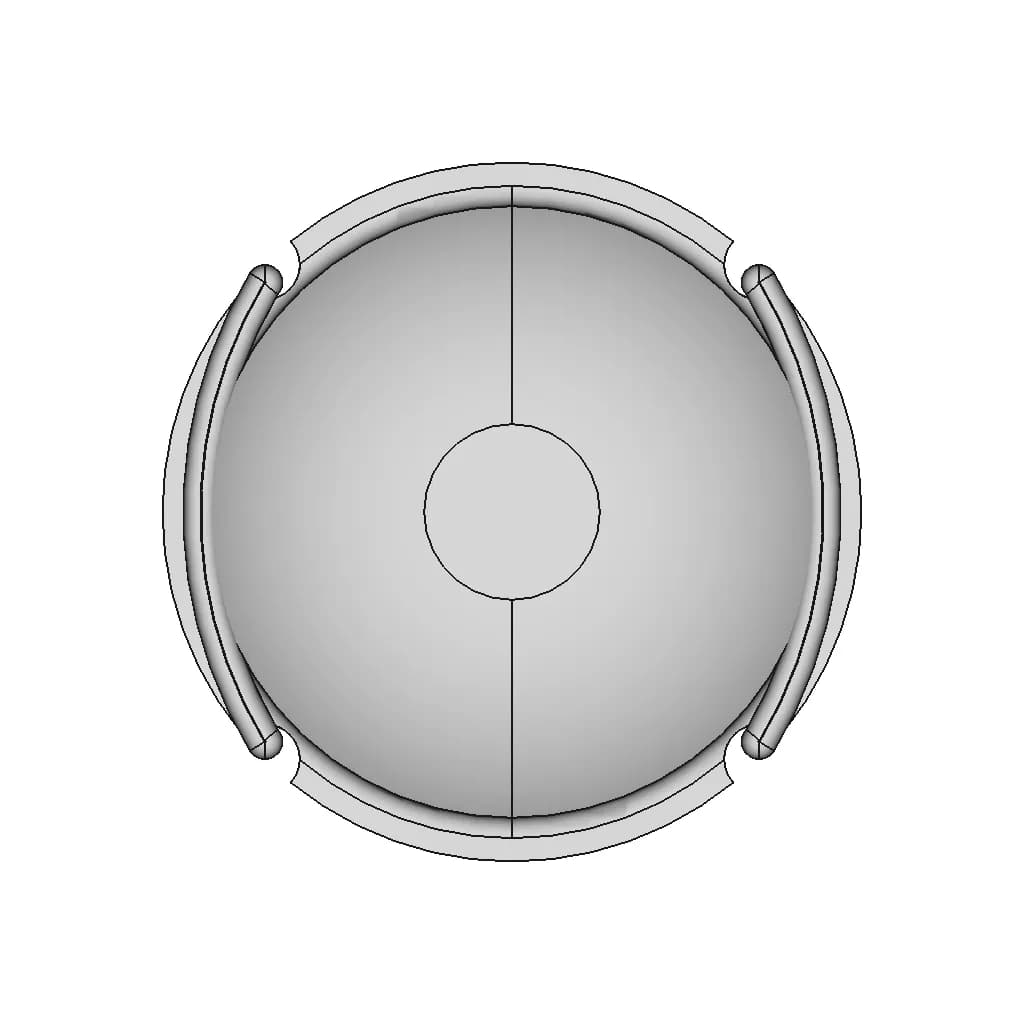 Range Rover Evoque Logo 1 | Professional CAD Design_270_0_degree_snapshot