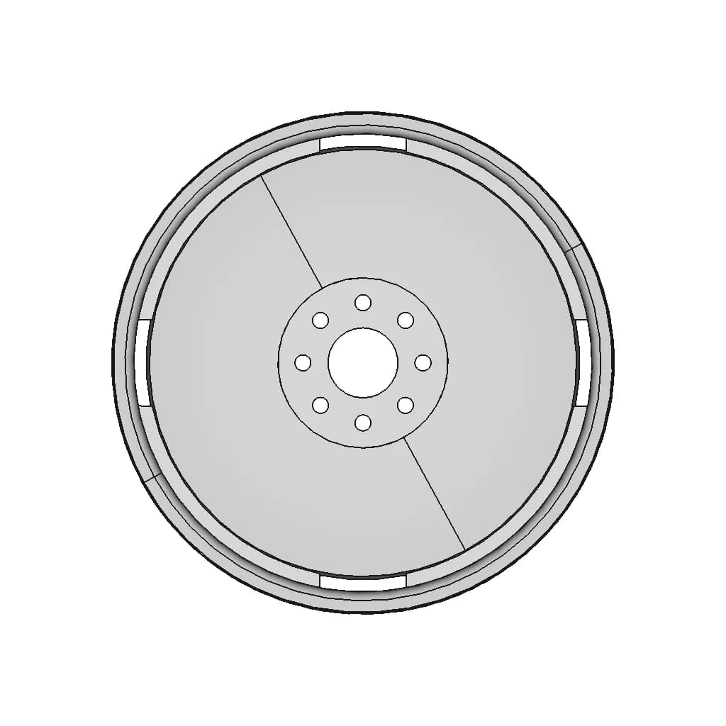 Mounting Clamp Termoclip F1 M8 1 | Professional CAD Design_0_270_degree_snapshot