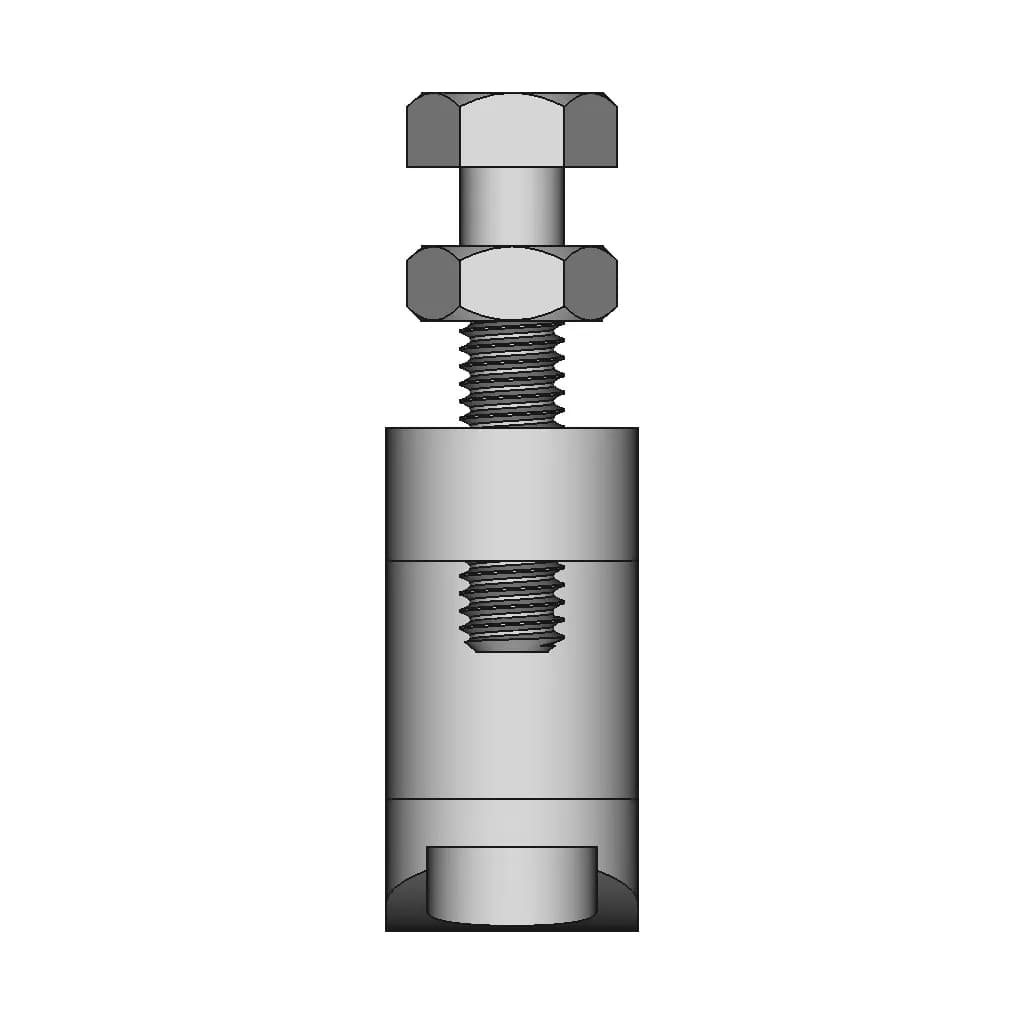 3 Way End Corner Bracket Connector For T Slot Aluminum | Professional CAD Design_270_0_degree_snapshot