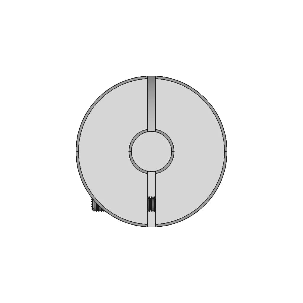 Handle Sheet Metal 1 | Professional CAD Design_270_0_degree_snapshot