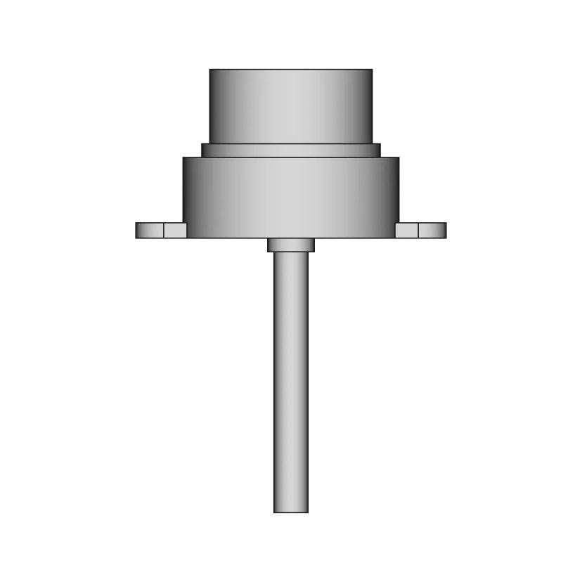 Din 6306 Tommy Screw With Movable Bar Complete 1 | Professional CAD Design