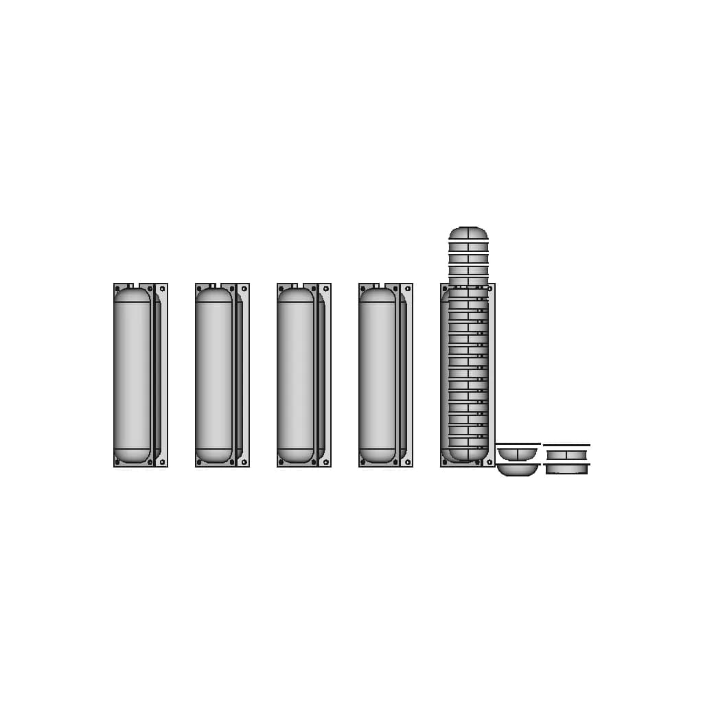 Alminium L Angle 100 100Mm With Supports 1 | Professional CAD Design_0_90_degree_snapshot